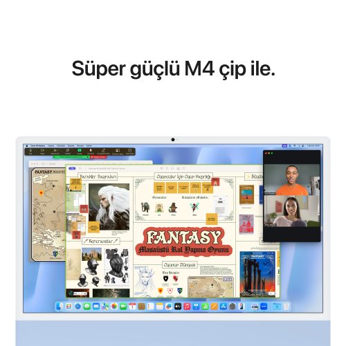 iMac M4 Çip Mavi