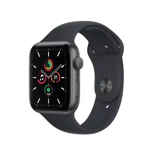 Apple Watch SE GPS 44mm Uzay Grisi Aluminyum Kasa Spor Kordon MKQ63TUA Teshir