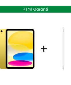İTK Eğitim Seti 6 +1 Yıl Garanti - iPad 10. Nesil Sarı ve Apple Pencil (USB-C)