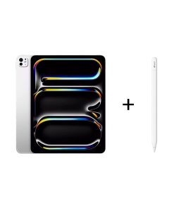 iPad Pro M4 + Apple Pencil USB-C Set Gümüş